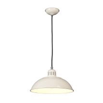 Elstead - Pendelleuchte Deckenlampe Hängeleuchte Stahl Creme D 30 Cm Esszimmerlampe