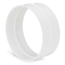Empalme Redondo Pvc Para Extracción De Humos - Siber Diámetro: Ø150 Mm