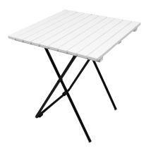 Linder Exclusiv - Gartentisch Klappbarer Mc4710 Für Balkon,terrasse Weiß