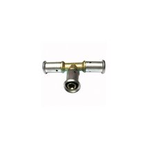 Pezzo A T In Ottone Multistrato 16x16x16 - 9p-161616 - Henco