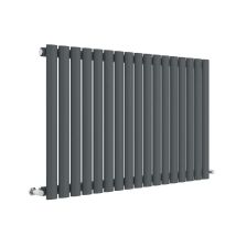 Aspire - Hudson Reed Revive Single Designer Horizontal Radiator 600mm H X 992mm W - Anthracite