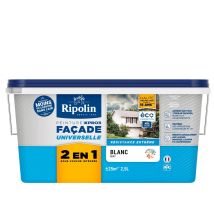 RIPOLIN Fassadenfarbe 2in1 xpro3 – 2,5 l – 12,9 cm – 16,8 cm – 24,8 cm – 2,903 kg