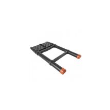 Vickywood - Teleskopleiter Aluminium 230 Cm Schwarz Dachzelt Faltzelte