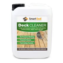 SMARTSEAL – High-Performance Deck Cleaner – 5 Litres – Removes Lichen, Algae, Moss – Non-Acidic, Safe for All Wood Types