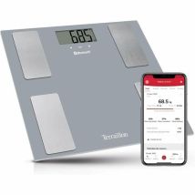 Terraillon Smart Connect Báscula De Baño Gris Conectada