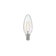 Ampolla Trasparente Fiamma Led E14 2.1w 250 Lm Bianco Caldo Ampolla Trasparente Fiamma Led E14 2.1w 250 Lm Bianco Caldo - Prolig