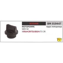 Koshin – 019447 – Motopompe SEM 50 – Type d'eau, Carburant, Système d'alimentation moteur, Hauteur de refoulement max, Profondeur d'aspiration