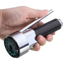 Douchette Robinet Mitigeur À Main Haute Pression Evier Cuisine - Argent - G 1/2 - Têtes Gigognes