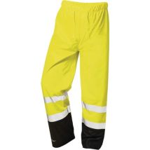 Pantaloni Antipioggia Alta Visibilità Dirk Taglia Xxl Giallo/nero