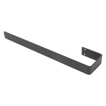 Luxebath Porte-serviettes Mural 50 Cm, Barre Porte Torchons En Acier Thermolaqué, Support Pour Draps Salle De Bain Et Cuisine, Fixation Murale Simple,