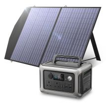 Allpowers - R600 600w Portable Power Station, 299wh Lifep04 Battery, Solar Generator With 100w Foldable Solar Panel Included For Outdoor Camping 