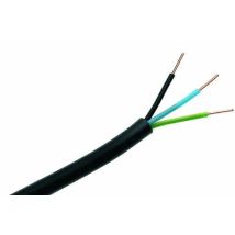 Nexans Kabel Ro2v 3g1,5² Schwarz 50 Meter Elektrisch