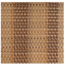 Rattan Art - Rollo De Ratán Trenzado (marrón Y Beige) 90x300 Cm