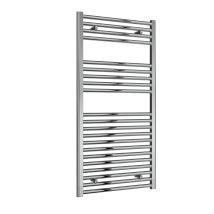 Reina Diva Chrome Electric Towel Rail 1200mm High X 600mm Wide (standard Element)