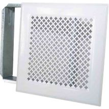Griglia Per Camino Con Preframe 170 X 170 Mm Colore Bianco Dmo