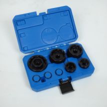 Automaster – Douille et embout pour clé – Coffret de douilles pour moto Ducati – 55mm 12 pans, 28mm 6 pans, 41mm, 46mm – 185457-2N
