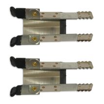 Chiusura antifurto per persiane – 2 sacchetti – Lunghezza: 100mm, Larghezza: 50mm – FERPASA