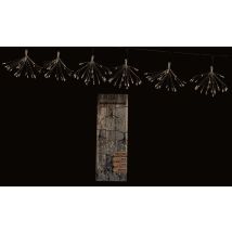 Led Lichter Büschel Deko Beleuchtung - 250 Cm / 150 Led - Weihnachten Lichterkette Außen Batterie Betrieben