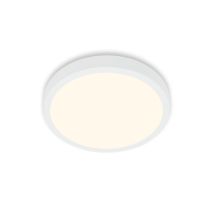 Brilo - Led Deckenlampe Aufbauleuchte Werkstattlicht 4000k 16w Ø28cm Weiß Ner