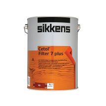 Sikkens Cetol Filter 7 Plus Translucent Woodstain Teak 5 Litre Sikcf7pt5l