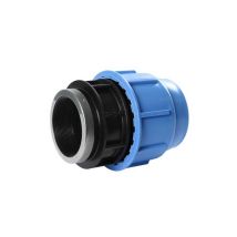 Raccord de pression en polypropylène F 3/4" – Raccord PE – Matières, Filetage plomberie, Configuration raccord, Type de raccord plomberie – SAB