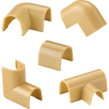 Cablefix - 160705 Verbindungselement Verbindungsstück 1 Set Beige