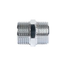 Thermador – Chrome Equal Nipple 3/8" Male Thread Brass Fitting – Durable and Reliable