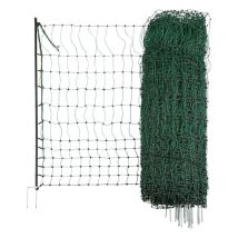 Poultry Netting 50m/106cm Double Spike Green Elec Con. Ako 292272