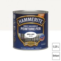 Hammerite Pittura Bianca Lucida Antiruggine 250 Ml