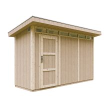 Lp Smartside Panel Shed M902 - H239 X 118 X 368 Cm / 4.34 M2 - Sheds And Outdoor Storage - Wooden Garden Storage Shed - Bike Shed, Small Shed, With 
