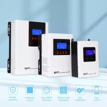 Nuovo Regolatore Di Carica Solare 150v Mppt 30a/60a/80a/120a Inverter 12v-24v-36v-48v App. Wifi 80a - 4000w
