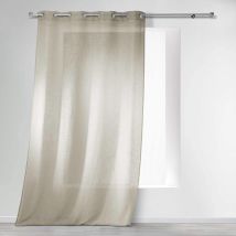 L3C Vorhang mit Ösen HALTONA 140 x 280 cm Synthetischer Stoff mit Leinenstruktur Pflegeleicht Qualitätsgarantie