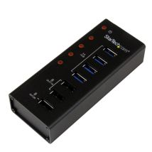 Startech.com St4300u3c3 Hub Di Interfaccia Usb 3.2 Gen 1 (3.1 Gen 1) Type-b 5000 Mbit/s Nero