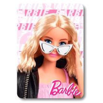 Kuscheldecke – Fleece-Decke 140x100 cm – Weich, Pflegeleicht, Barbie