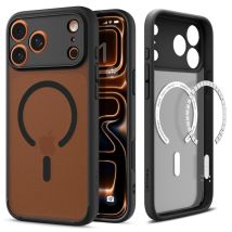 Funda Protectora Híbrida Magsafe Para Iphone 17 Pro Ultra - Negra