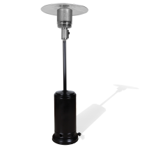 Fungo Riscaldante A Gas 1.4 Kw Struttura Acciaio Nero