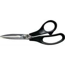 Forbici Seghettate 215mm – Taglio con Wave Polish – Maniglie in plastica – Lame in acciaio