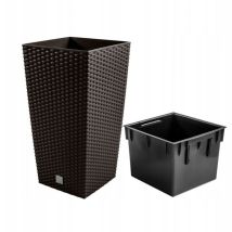 Vaso alto Rato DRTS240 – 24 cm larghezza – 45 cm altezza – 26 l capacità – plastica resistente – Prosperplast