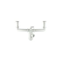 Edm - Sifone Estensibile A Doppia Bottiglia Uscita 11/2 40mm 06611 Cis