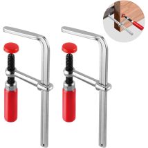 Morsetto Per Binario Di Guida 2 Pezzi 160x60mm Per Binario Di Guida E Sistema Di Binari Di Guida Mft, Forza Di Bloccaggio Di 220 Kg