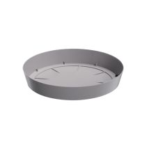 Lofly Untertassenständer – Steingrau – Ø 19 cm – Höhe 3,1 cm – UV-beständig – Hochwertiger Kunststoff