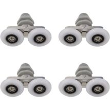 Rodillos Dobles Para Puerta De Ducha Rodillos Para Puerta De Ducha Rodillos Deslizantes Puerta Baño Ducha Reemplazo Rodillo De Ducha Piezas De 