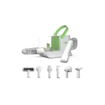 Kit di Cura per Animali Domestici Lifenaxx LX-052 – Bianco, Verde – Potenza 350W, Aspirazione 12000Pa, Accessori Inclusi