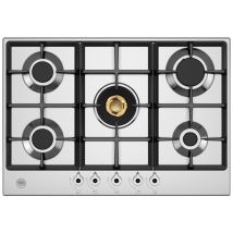 Bertazzoni - P755cprox Piano Cottura Acciaio Inox Superficie Piana 75 Cm Gas 5 Fornello(i)