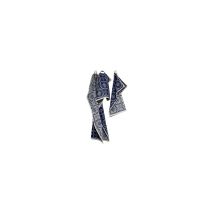 Satz Geschirrtücher 3 Größen Jacquard Blau - Tissages De Beaulieu