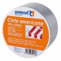 Cinta americana 10mx50mm – UNECOL – Multiusos para reparar, proteger y aislar – Alta resistencia y eficiencia
