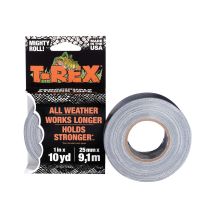 Heavy-duty T-rex Duct Tape 25mm X 9.1m In Graphite Grey – Ferociously Strong, Versatile Repair Tape