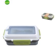 Porta Pranzo Ecoplast Superlock Rettangolare Con Posate 1200 Ml