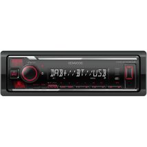 JVC KMMBT408DAB Autoradio – DAB+ Empfänger, Bluetooth, 4 x 50 Watt, 13-Band Equalizer, MP3, WMA, AAC, WAV, FLAC