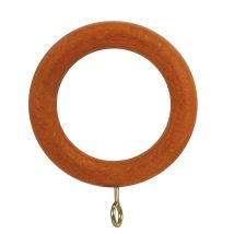 Anello In Legno Liscio Con Fibbia 40x60mm Teak
